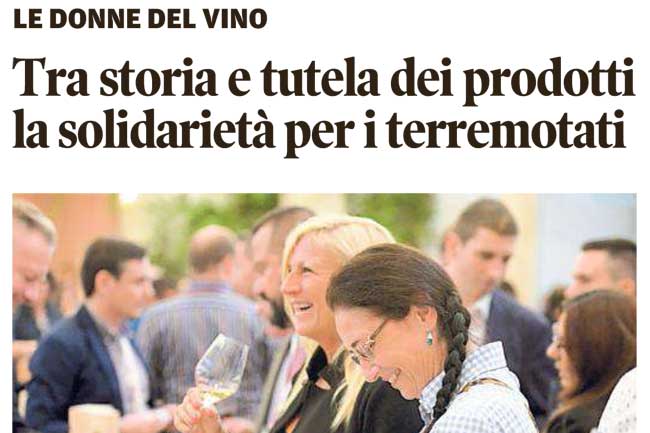 Rassegna Stampa > Aperitivo Con Le Donne Del Vino Trentino-AA